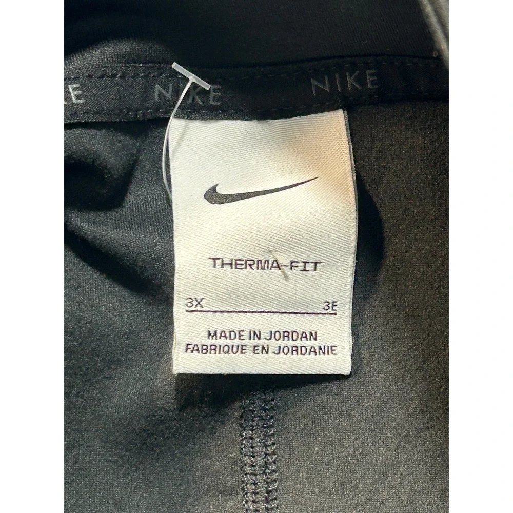 Nike Therma-FIT Quarter Zip Pullover Womens Sz 3X Black